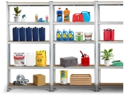 Стеллаж LEOBRO 180 х 360 х 40 см, 175кг/полка, 5 полок (LB-R175-GALX4)