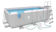Бассейн каркасный, прямоугольный Avenli 400x207x122 см. 17в1 (2818)