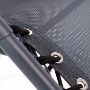 Розкладне крісло шезлонг LEOBRO Zero Gravity Black (LB-ZGC-F1-BLK)