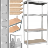 Стелаж LEOBRO Premium 150 х 70 х 30 см, 150кг/полиця, 4 полиці (LB-R109)