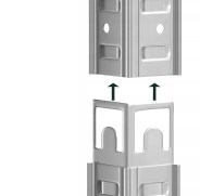 Стелаж LEOBRO Premium 150 х 70 х 30 см, 150кг/полиця, 4 полиці (LB-R109)