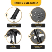Гойдалка з подушками на 3 особи LEOBRO Grey