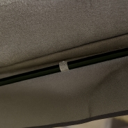 Гойдалка з подушками на 3 особи LEOBRO Grey