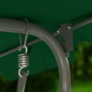 Гойдалка з подушками на 3 особи LEOBRO Relax Green