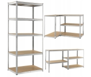 Стелаж LEOBRO Premium 220 х 90 х 40 см, 175кг/полиця, 5 полиць (LB-R119)