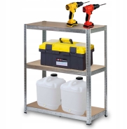 Стелаж LEOBRO Premium 220 х 90 х 40 см, 200кг/полиця, 6 полиць (LB-R121)