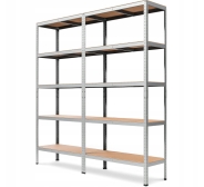 Стелаж LEOBRO Premium 200 х 90 х 40 см, 200кг/полиця, 5 полиць (LB-R122)
