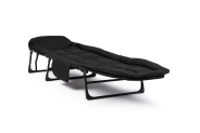 Розкладне ліжко (розкладачка) з вбудованим матрацом LEOBRO Black (LB-FB-M1-BLK)
