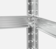 Набір із трьох стелажів LEOBRO Premium 150 х 210 х 30 см, 150кг/полиця, 5 полиць (LB-R110Х3)