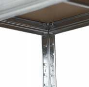 Набір із п'яти стелажів LEOBRO Premium 150 х 350 х 30 см, 150кг/полиця, 5 полиць (LB-R110Х5)