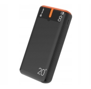 Power bank TRACER EnerGen 20000mAh PD+QC3.0 black/orange (TRABAT47516)