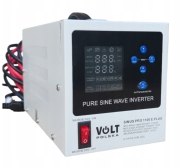 Комплект Volt Polska SINUS PRO 1100 E PLUS 12/230V 800/1200 + Акумулятор AGM 12V 100 Ah