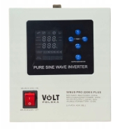 Комплект інвертор Volt Polska SINUS PRO 2200 E PLUS 1200/2200W + Акумулятор  LiFePO4 12,8V