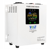 Комплект Гібридний ДБЖ/інвертор Volt Polska SINUS PRO 800 S + Акумулятор Volt Polska 100 Ah 12V