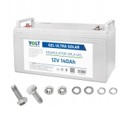 Комплект Volt Polska SINUS PRO 2400 W 12/230V 1600/2400W + Аккумулятор VOLT AGM VRLA 140Ah 12V
