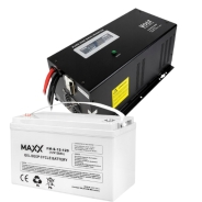 Комплект Volt Polska SINUS PRO 2400 W 12/230V 1600/2400W + Аккумулятор MAXX AGM VRLA 120Ah 12V