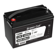 Аварійний комплект живлення Volt Polska SINUS PRO 800 E 12/230V 500/800W + Акумулятор Green Cell AGM 100Ah 12V