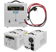 Комплект Volt Polska SINUS PRO 1500E  12/230V 1000/1500W + Акумулятор гелевий Volt Polska GEL 110 Ah