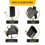Комплект садовых кресел LEOBRO Chairs Set, 2шт (LB-1051)