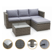 Комплект садовой мебели LEOBRO Lounge Set 3-в-1 (LB-1057)