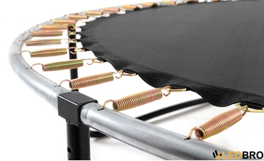 Батут FunFit 252см PREMIUM з внутрішньою захисною сіткою(3421) - 3