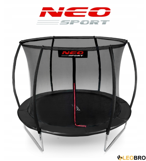 Батут Neo-Sport Premium 252 см із внутрішньою сіткою (NS-08C231) - 4
