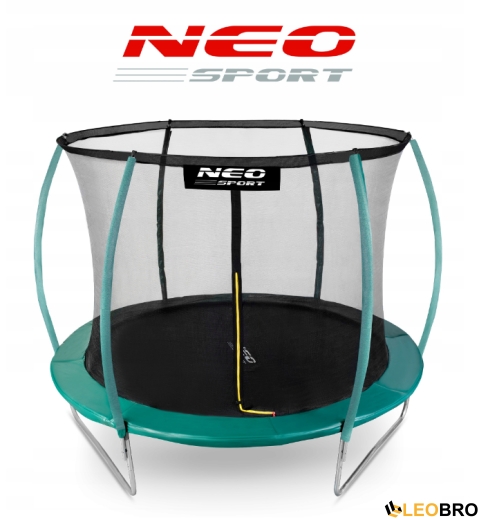 Батут Neo-Sport Premium 312 см із внутрішньою сіткою (NS-10C181) - 2