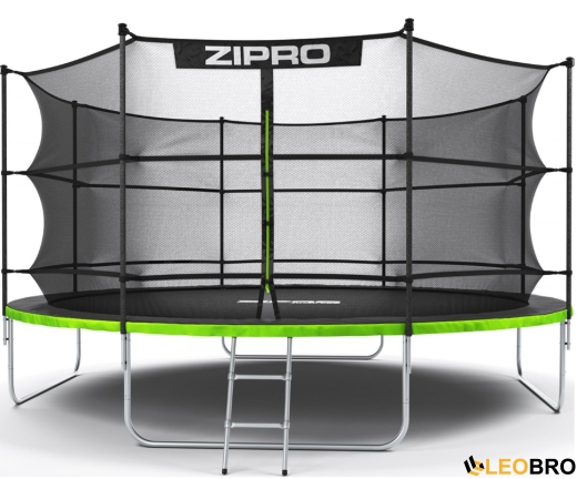 Батут Zipro 435 см із внутрішньою захисною сіткою Jump Pro 14FT IN - 1