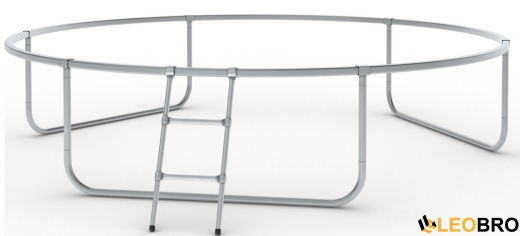 Батут Zipro Premium 252 см із внутрішньою захисною сіткою Jump Pro 8FT IN - 3