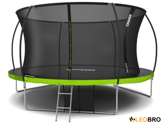 Батут Zipro Premium 435 см із внутрішньою захисною сіткою Jump Pro 14FT IN - 1
