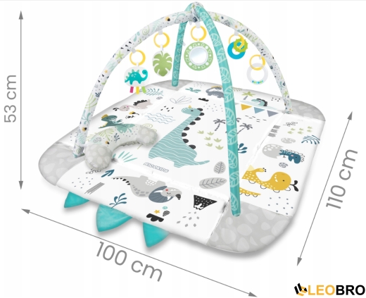 Килимок, що розвиває Nessi Ricokids 110 х 100 см (7319) - 7
