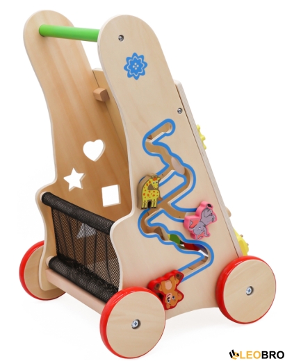 Ігровий розвиваючий бізіборд на колесах FUNFIT KIDS (3888) - 4