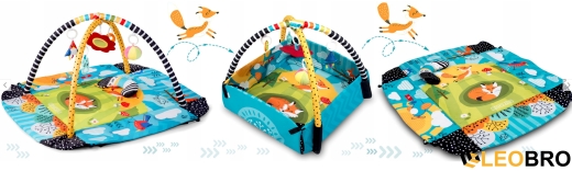 Розвиваючий килимок Lisek Ricokids 110 х 100 см (7317) - 2