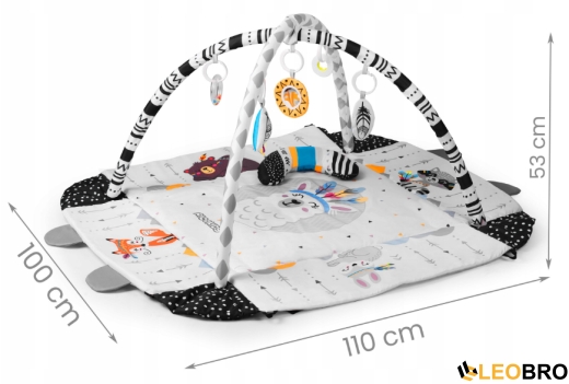 Килимок для розвитку Boho Ricokids 110 х 100 см (7318) - 4
