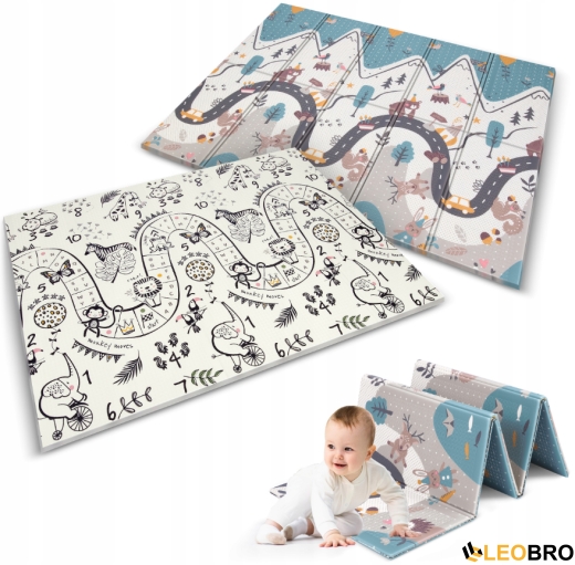 Розвиваючий мат NK-341 Nukido 200 x 150 x 1 см (734100) - 1