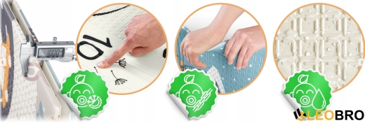 Розвиваючий мат NK-341 Nukido 200 x 150 x 1 см (734100) - 4