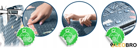 Розвиваючий мат NK-341 Nukido 200 x 150 x 1 см (734102) - 2