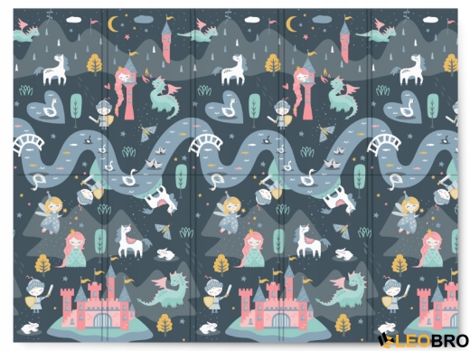 Розвиваючий мат NK-341 Nukido 200 x 150 x 1 см (734102) - 3