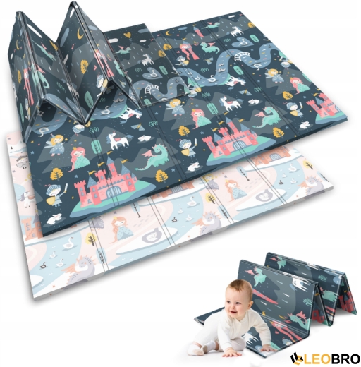 Розвиваючий мат NK-341 Nukido 200 x 150 x 1 см (734102) - 4