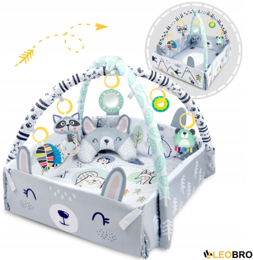 Килимок, що розвиває Krolik Ricokids 110 х 100 см (7350) - 2