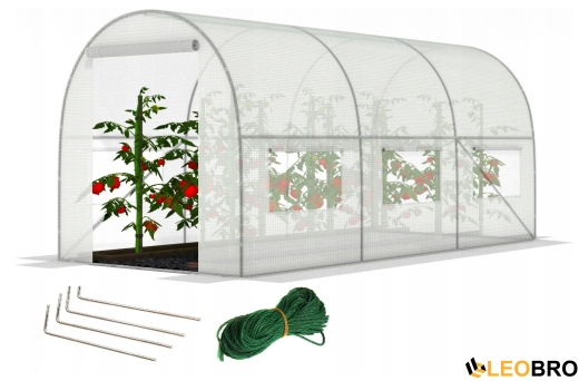 Садова теплиця з вікнами FunFit Garden 10m2 = 400*250*200 (1560) - 1