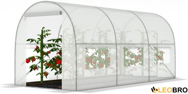 Садова теплиця з вікнами FunFit Garden 10m2 = 400*250*200 (1560) - 7