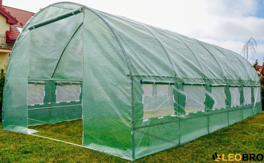 Садова теплиця з вікнами FunFit Garden 18m2 = 600*300*200 (Зелена) (1483) - 2