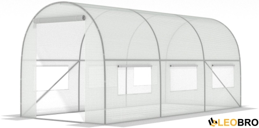 Садова теплиця з вікнами FunFit Garden 6m2 = 300*200*200 (1465) - 3