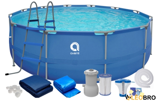 Басейн каркасний Avenli 420х84см 18в1 (692) - 1