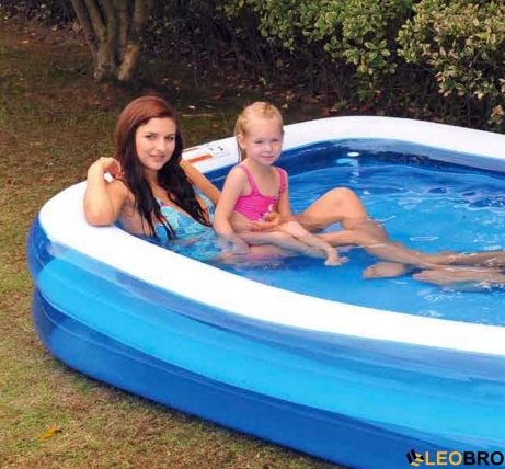 Басейн прямокутний JILONG 262x175х50см (JL10291) - 6