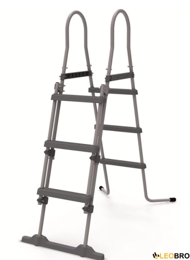 Басейн каркасний, прямокутний Avenli 400x200x99 см. 17в1 (2816) - 11