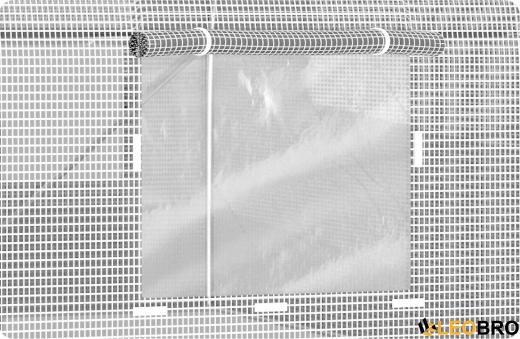 Садова теплиця з вікнами Plonos 10m2 = 400х250х200 см (Біла) (4974) - 2