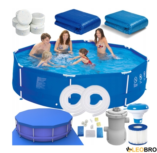 Басейн каркасний Avenli 305х76см 16в1 (682) - 1