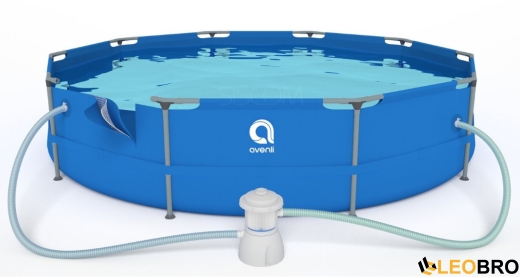 Басейн каркасний Avenli 305х76см 16в1 (682) - 5